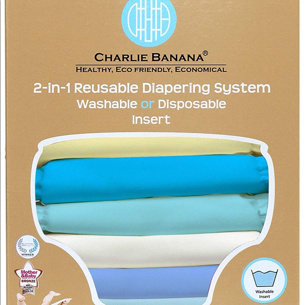 Never used.. Charlie banana reusable diapers